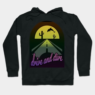 drive and dive Hoodie